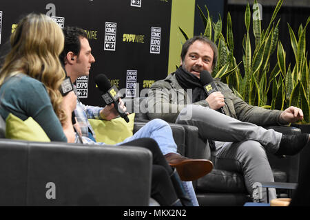 Chicago Comic & Entertainment Expo (C2E2) 2018 McCormick Place, Chicago, IL, USA Am 7. April 2018 Mit: Mark Sheppard Wo: Chicago, Illinois, United States Wenn: 07 Apr 2018 Credit: Adam Bielawski/WENN.com Stockfoto