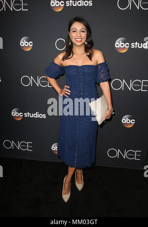 West Hollywood, CA. 8. Mai, 2018. Karen David, an der Einst Reihe Finale an der London in West Hollywood, Kalifornien am 8. Mai 2018. Credit: MediaPunch Inc/Alamy leben Nachrichten Stockfoto