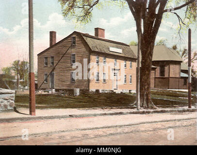 Geburtsort von Benjamin Thompson. Woburn. 1905 Stockfoto