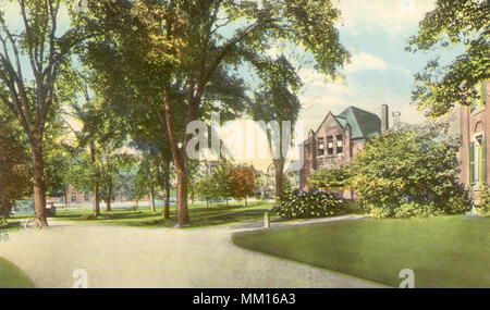 Der Campus. Smith College. Northampton. 1913 Stockfoto