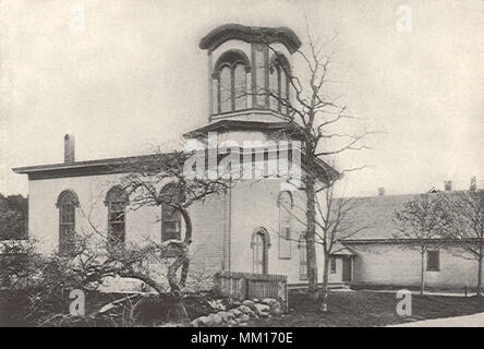 Methodist Episcopal Church. West Falmouth. 1896 Stockfoto