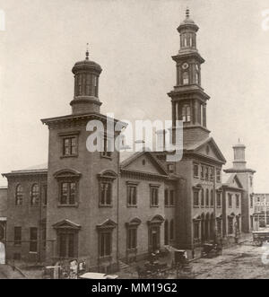 Camden entfernt. Baltimore. 1870 Stockfoto