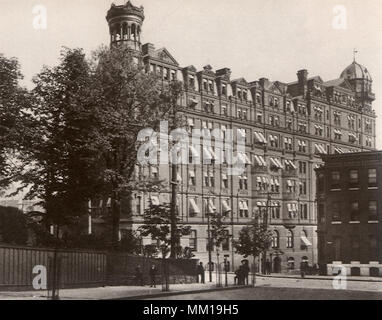 Johns Hopkins University Cottage. Baltimore. 1900 Stockfoto