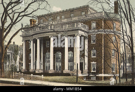 Die Kolonie an der Yale University. New Haven. 1910 Stockfoto