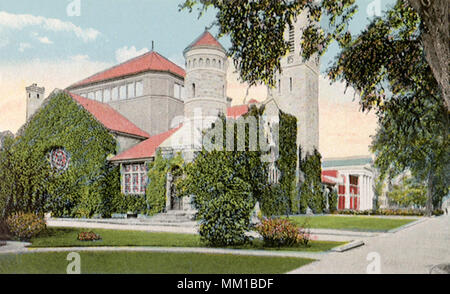 First Presbyterian Church. Stamford. 1920 Stockfoto