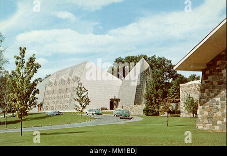 First Presbyterian Church. Stamford. 1950 Stockfoto