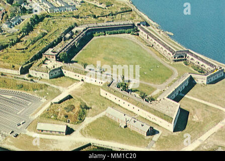 Fort Adams State Park. Newport. 1950 Stockfoto