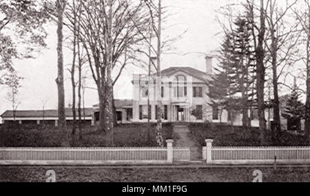Haus der Longfellow Gedicht. Pittsfield. 1910 Stockfoto