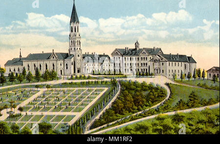 St. Lawrence College. Kalvarienberg. 1922 Stockfoto