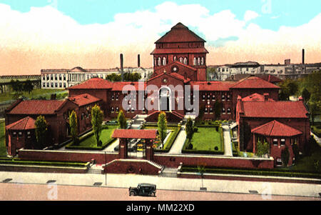 Universität von Pennsylvania Museum. Philadelphia. 1925 Stockfoto