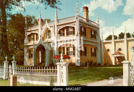 Hochzeit Kuchen Haus. Kennebunk. 1950 Stockfoto