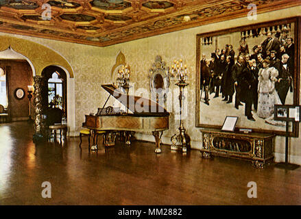 Ringling Residence Ballsaal. Sarasota. 1970 Stockfoto