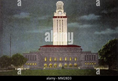 Universität Tower. Austin. 1935 Stockfoto