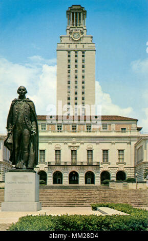 Universität Tower. Austin. 1965 Stockfoto