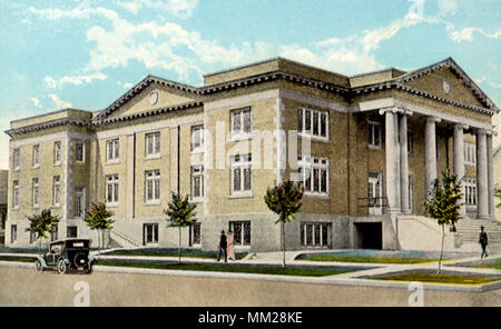 First Baptist Church. Mineral Wells. 1920 Stockfoto