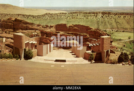 Red Rocks Amphitheater. Denver. 1969 Stockfoto