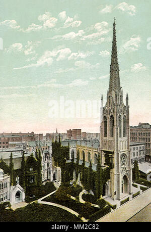 Grace Church. New York City. 1907 Stockfoto