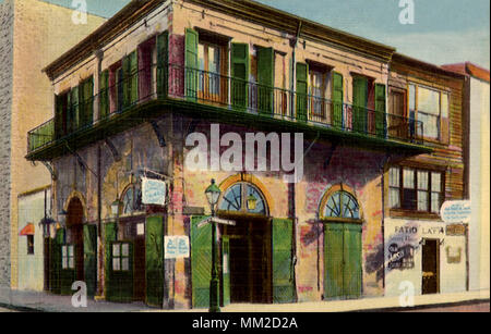 Old Absinth House an der Bourbon St. New Orleans. 1940 Stockfoto