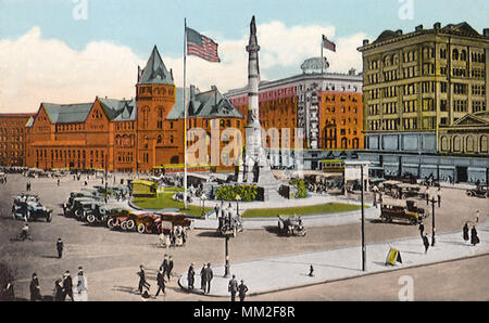 Lafayette Square. Büffel. 1927 Stockfoto