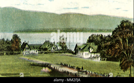 Country Club. Lake George. 1920 Stockfoto