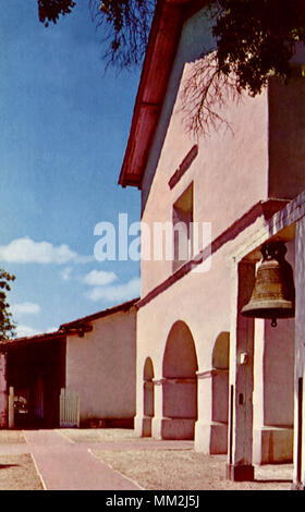 Mission. San Juan Bautista. 1970 Stockfoto
