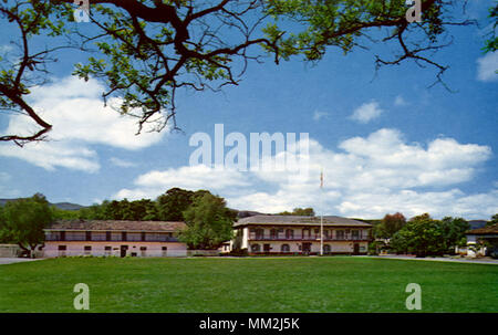 Plaza Hotel. San Juan Bautista. 1970 Stockfoto