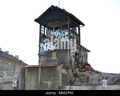 Negrelli der Viadukt in Prag, Tschechische Republik Stockfoto