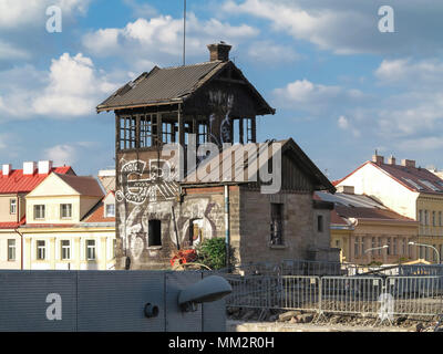 Negrelli der Viadukt in Prag, Tschechische Republik Stockfoto