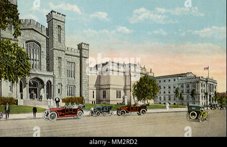 Wadsworth Atheneum und Gebäuden. Hartford. 1930 Stockfoto