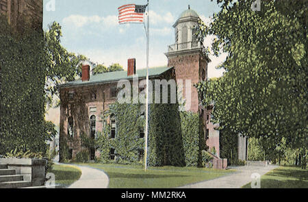 Gebäude der Wesleyan University. Middletown. 1920 Stockfoto