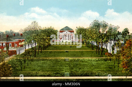 Universität von Virginia. Charlottesville. 1937 Stockfoto