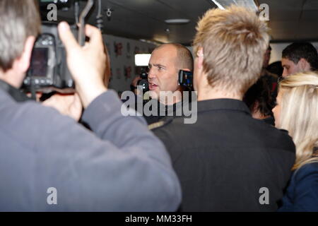 UK-Capital Radio Moderatoren Johnny Vaughan und Lisa Snowdon an der Capital FM 95-106 SOMMER KUGEL, Wembley Stadion. 12. Juni 2011 Stockfoto