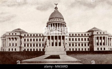State Capitol Building. Jackson. 1930 Stockfoto