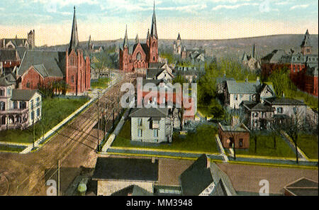 Sieben Gemeinden. Jamestown. 1923 Stockfoto