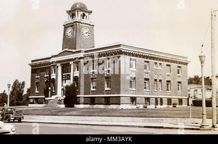 Clallam County Court House. Port Angeles. 1935 Stockfoto