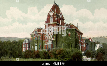 Bibliothek. Universität von Kalifornien. Berkeley. 1908 Stockfoto