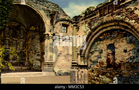 Mission San Juan Capistrano. 1945 Stockfoto