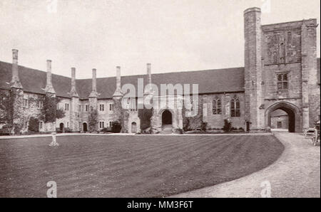 St. Cross Hospital. Winchester. 1930 Stockfoto
