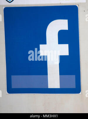 Das Logo der Marke "Facebook", Sydney, Australien. Stockfoto