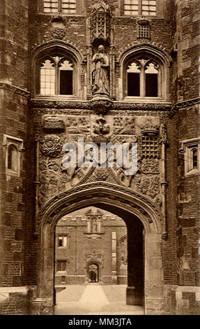 Saint John's College. Cambridge. 1910 Stockfoto