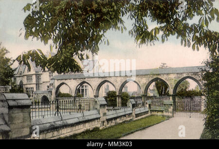 Krankenstation Bögen. Gloucester. 1910 Stockfoto