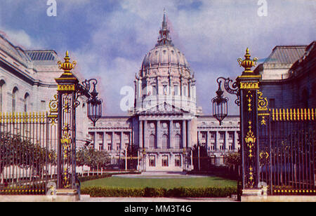 City Hall. San Francisco. 1949 Stockfoto