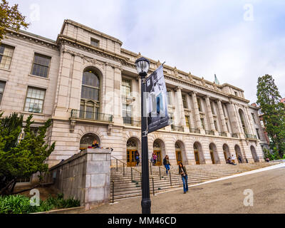 Benjamin Ide Wheeler Hall Gebäude auf dem Campus der Universität UC Berkeley, Berkeley, CA, USA. Stockfoto