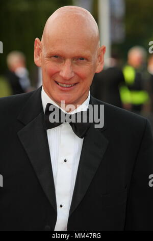 UK-Duncan Goodhew MBE olympischen Schwimmer im Sport Industry Awards Battersea Evolution London. 11. Mai 2011 Stockfoto