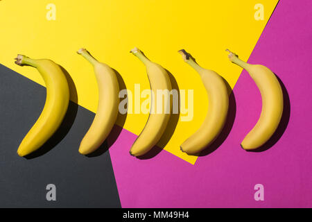 Frische reife Bananen Stockfoto
