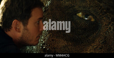 Jurassic Welt: Gefallene Königreich ist eine bevorstehende Amerikanische science fiction Abenteuer Film unter der Regie von J.A.Bayona. Der Film ist eine Fortsetzung zu Jurassic Welt (2015) und ist der fünfte Teil der Jurassic Park Filmreihe, sowie der zweite Teil einer geplanten Trilogie Jurassic Welt. Dieses Foto ist nur für den redaktionellen Gebrauch bestimmt und unterliegen dem Copyright der Film Company und/oder der Fotograf durch den Film oder die Produktion Firma zugewiesen und kann nur reproduziert durch Veröffentlichungen im Zusammenhang mit der Förderung der oben genannten Film. Eine obligatorische Gutschrift auf dem Film Firma ist erforderlich. Das Foto Stockfoto