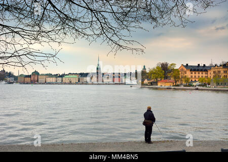 Gelassenheit in Kastellholmen. Stockholm, Schweden Stockfoto