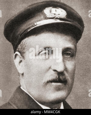 Charles Algernon Fryatt, 1872 - 1916. Britische mariner, Kapitän auf einem Handelsschiff, die von den Deutschen für den Versuch zu Ram ein U-Boot 1915 ausgeführt wurde. Aus dem Festzug des Jahrhunderts, veröffentlicht 1934 Stockfoto