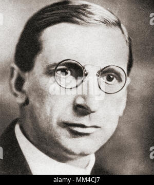 Éamon de Valera, zunächst registriert wie George de Valero änderte aber einige Zeit vor 1901 zu Edward de Valera, 1882 - 1975. Irische Staatsmann und politischer Führer. Aus dem Festzug des Jahrhunderts, veröffentlicht 1934 Stockfoto