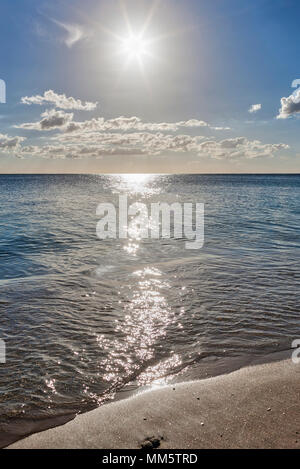 Malerische Aussicht auf den Strand von Playa Ancon, Trinidad, Kuba Stockfoto